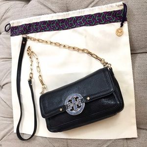 TORY BURCH Chain Strap Mini Amanda Crossbody Bag ✨